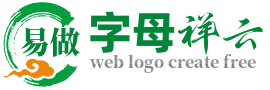 绿色半圆英大写母C橙色祥云logo在线制作